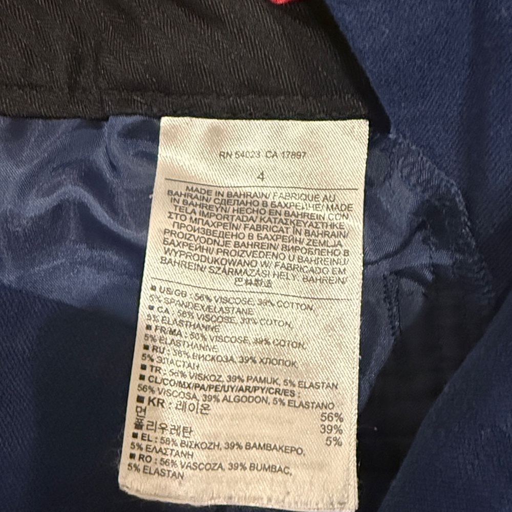 ☀️3/$15 Banana Republic Jackson Fit Slim Ankle Pants 4 - Picture 4 of 6